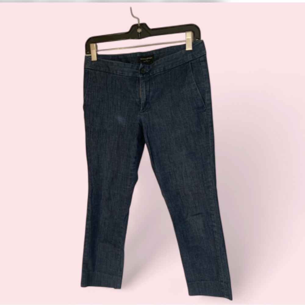 Banana Republic Chambray Hampton Fit Pant